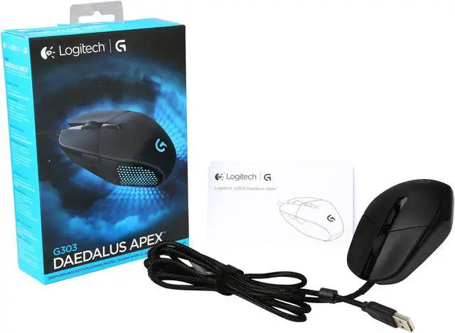 Alt view image 5 of 5 - Logitech G303 Daedalus Apex Performance Edition Gaming Mouse
