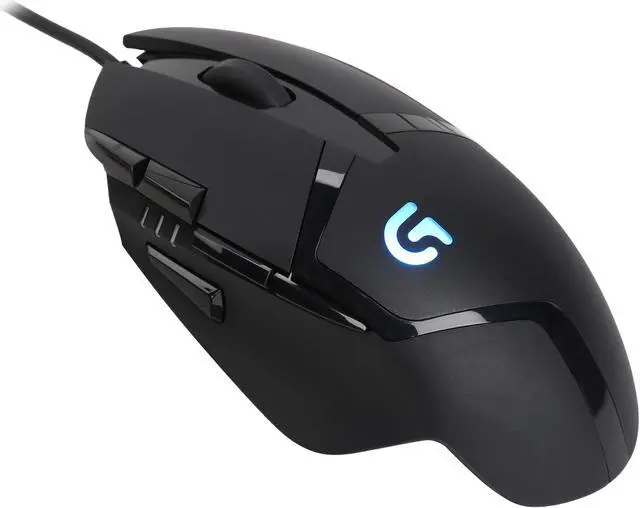 Main image of Logitech Recertified 910-004069 G402 Black 8-Buttons 1-wheel USB Wired Optical 4000 dpi Hyperion Fury FPS Gaming Mouse with High Speed Fusion Engine