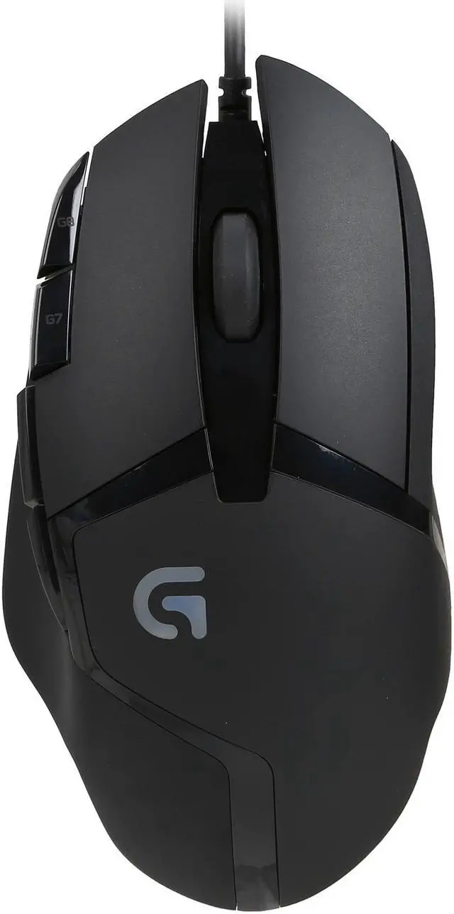 Alt view image 2 of 5 - Logitech Recertified 910-004069 G402 Black 8-Buttons 1-wheel USB Wired Optical 4000 dpi Hyperion Fury FPS Gaming Mouse with High Speed Fusion Engine