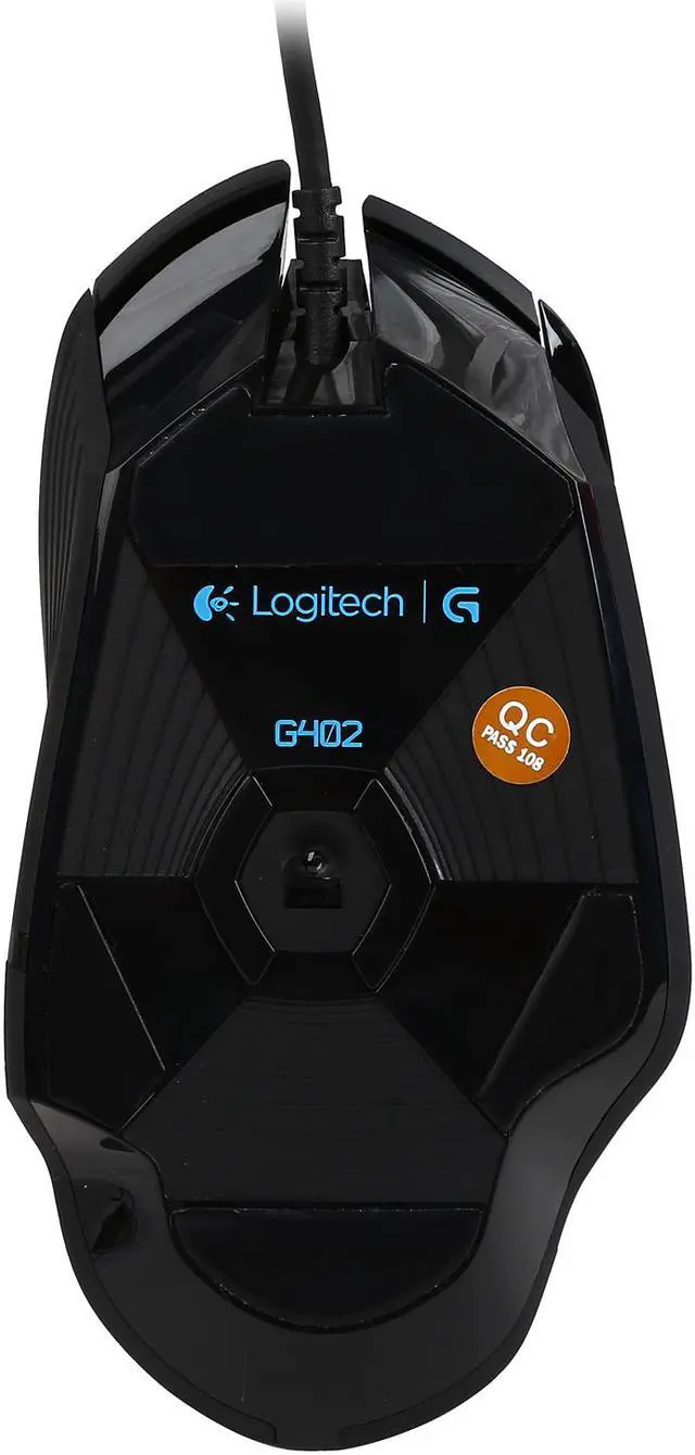 Alt view image 4 of 5 - Logitech Recertified 910-004069 G402 Black 8-Buttons 1-wheel USB Wired Optical 4000 dpi Hyperion Fury FPS Gaming Mouse with High Speed Fusion Engine