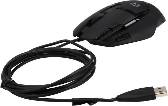 Alt view image 5 of 5 - Logitech Recertified 910-004069 G402 Black 8-Buttons 1-wheel USB Wired Optical 4000 dpi Hyperion Fury FPS Gaming Mouse with High Speed Fusion Engine