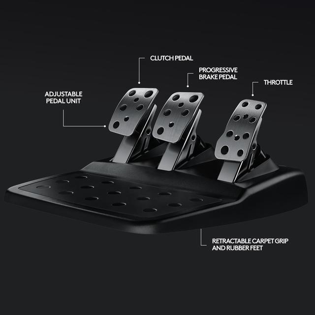 Alt view image 8 of 9 - Logitech G29 Driving Force Racing Wheel for PS5, PS4 and PC