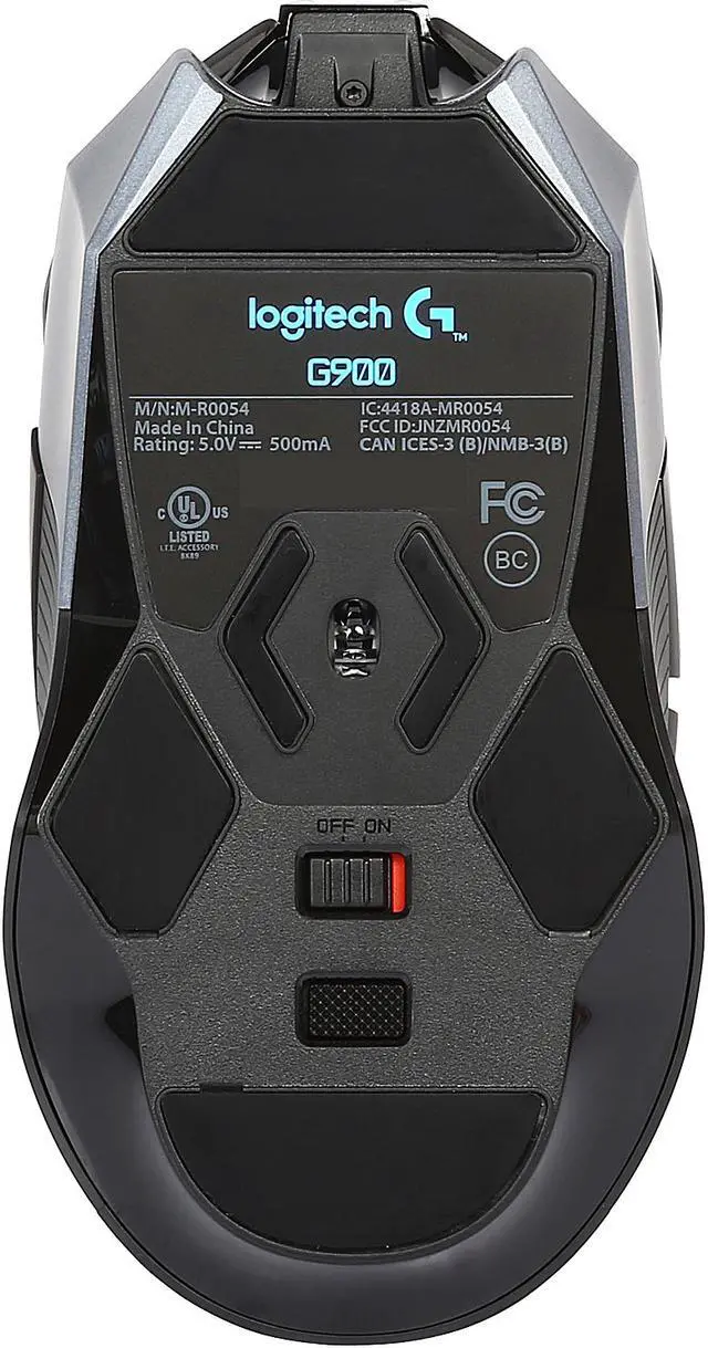 Alt view image 7 of 10 - Logitech G900 Chaos Spectrum Professional Grade Wired/Wireless Gaming Mouse