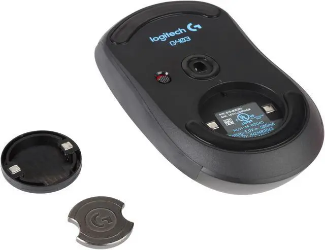 Alt view image 7 of 7 - Logitech G403 Prodigy Wireless Optical Gaming Mouse