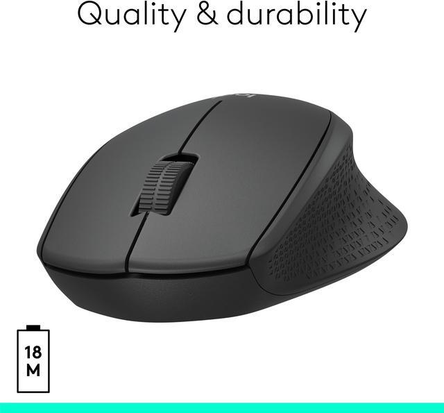 Alt view image 5 of 8 - Logitech M330 SILENT Wireless Mouse, 2.4GHz with USB Receiver, Optical Tracking, Quiet & Lightweight, Long Battery Life, for PC, Mac, Laptop, Chromebook