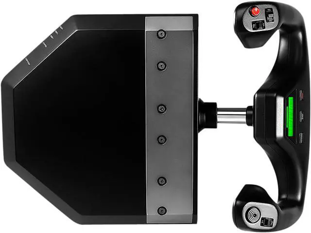 Alt view image 2 of 5 - Logitech G PRO Flight Yoke System for PC - Black