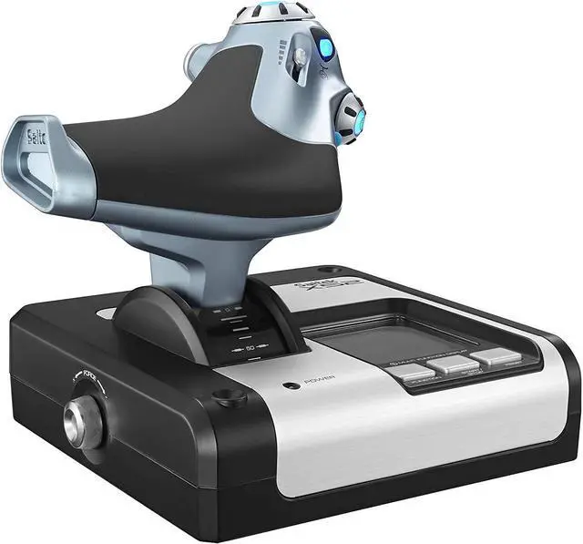 Alt view image 7 of 10 - Logitech G X52 Flight Control System