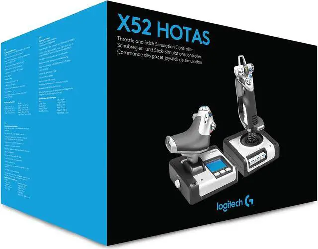 Alt view image 10 of 10 - Logitech G X52 Flight Control System