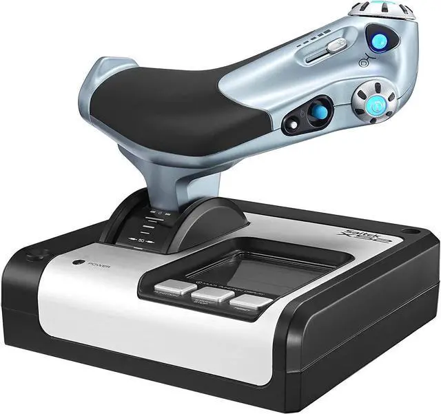 Alt view image 8 of 10 - Logitech G X52 Flight Control System
