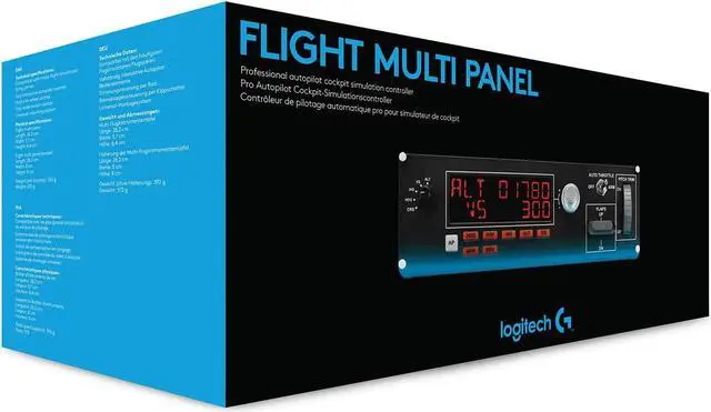 Alt view image 6 of 6 - Logitech G Pro Flight Multi Panel