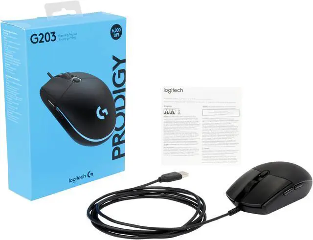Alt view image 4 of 4 - Logitech G203 Prodigy Wired Gaming Mouse