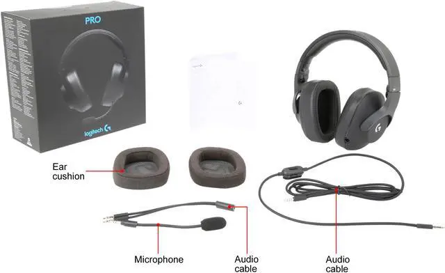 Alt view image 9 of 9 - Logitech G Pro Gaming Headset