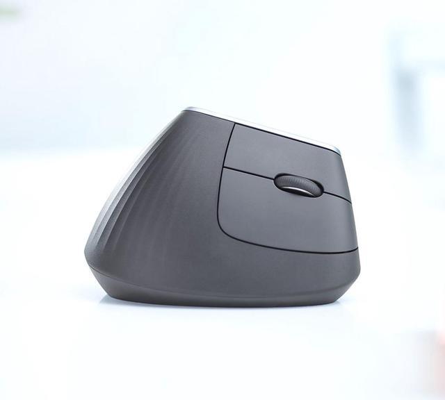 Alt view image 12 of 11 - Logitech MX Vertical Wireless Mouse – Advanced Ergonomic Design Reduces Muscle Strain, Control and Move Content Between 3 Windows and Apple Computers (Bluetooth or USB), Rechargeable, Graphite