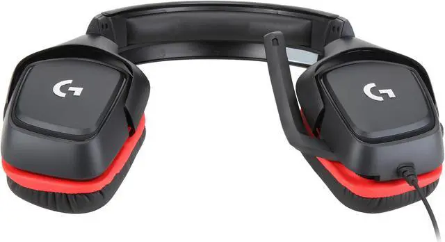 Alt view image 6 of 8 - Logitech G332 Wired Gaming Headset, Rotating Leatherette Ear Cups, 3.5 mm Audio Jack, Flip-to-Mute Mic, Lightweight for PC,Xbox One,Xbox Series X|S,PS5,PS4,Nintendo Switch, Black