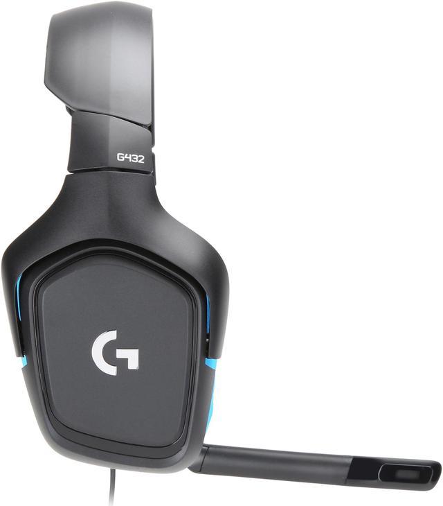 Logitech G432 3.5mm USB 7.1 Sound Wired Gaming Headset 