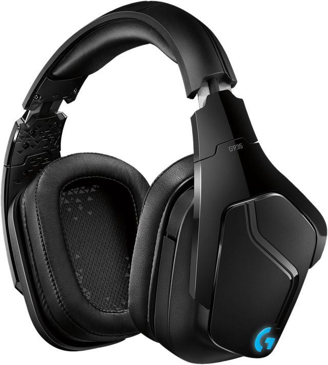 Alt view image 4 of 7 - Logitech G935 Wireless DTS:X 7.1 Surround Sound LIGHTSYNC RGB PC Gaming Headset - Black/Blue
