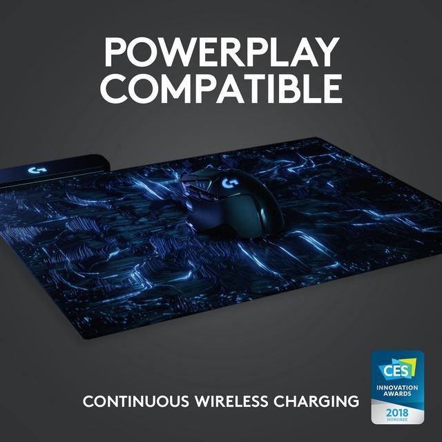 Alt view image 5 of 10 - Logitech G502 Lightspeed Wireless Gaming Mouse with Hero 25K Sensor, PowerPlay Compatible, Tunable Weights and Lightsync RGB - Black