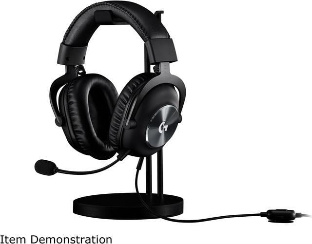 Alt view image 4 of 9 - Logitech G PRO X Gaming Headset with Blue Voice, DTS Headphone 7.1 and 50 mm PRO-G Drivers, for PC - Black