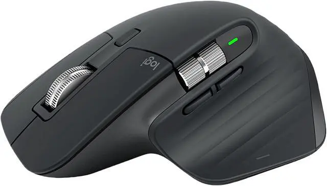 Alt view image 4 of 5 - Logitech MX Master 3 – Advanced Wireless Mouse for Mac, Ultrafast Scrolling, Ergonomic Design, 4000 DPI, Customisation, USB-C, Bluetooth, MacBook Pro,Macbook Air,iMac, iPad Compatible