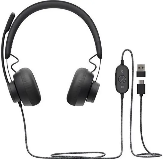 Main image of Logitech Zone Wired 981-000876 USB Connector Headset