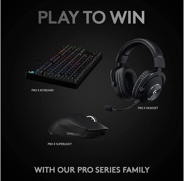 Alt view image 8 of 9 - Logitech G PRO X SUPERLIGHT Wireless Gaming Mouse, Ultra-Lightweight, HERO 25K Sensor, 25,600 DPI, 5 Programmable Buttons, Long Battery Life, Compatible with PC / Mac - Black