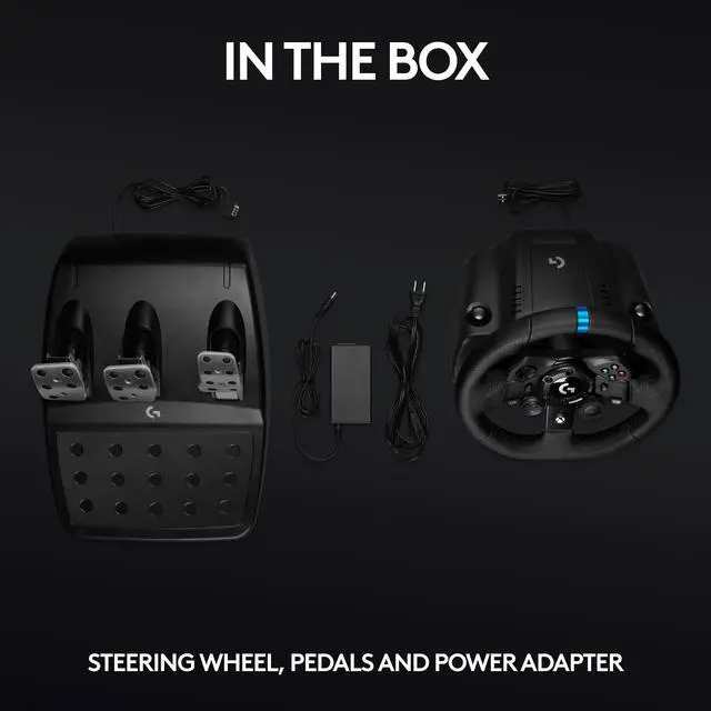 Alt view image 9 of 9 - Logitech G923 TRUEFORCE Sim Racing Wheel for Xbox Series S|X, Xbox One & PC