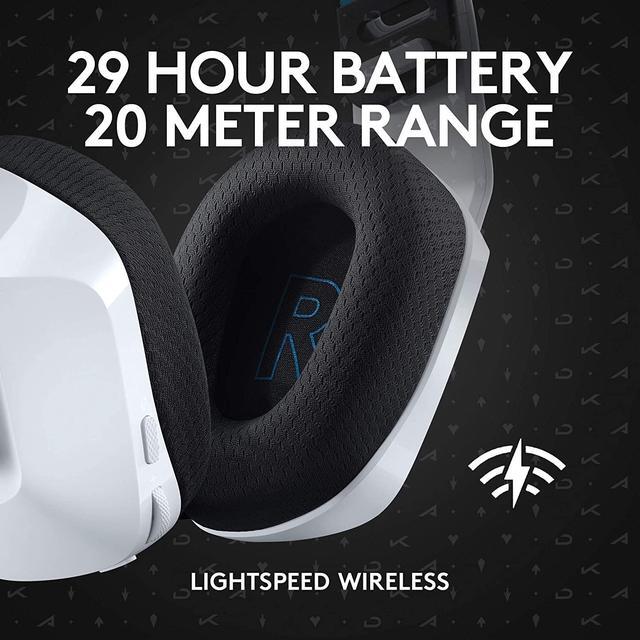 Alt view image 5 of 8 - Logitech G733 K/DA Lightspeed Wireless Gaming Headset with Suspension Headband, ~16.8 M. Color LIGHTSYNC RGB, Blue VO!CE Mic Technology and PRO-G Audio Drivers - Official League of Legends KDA Gear