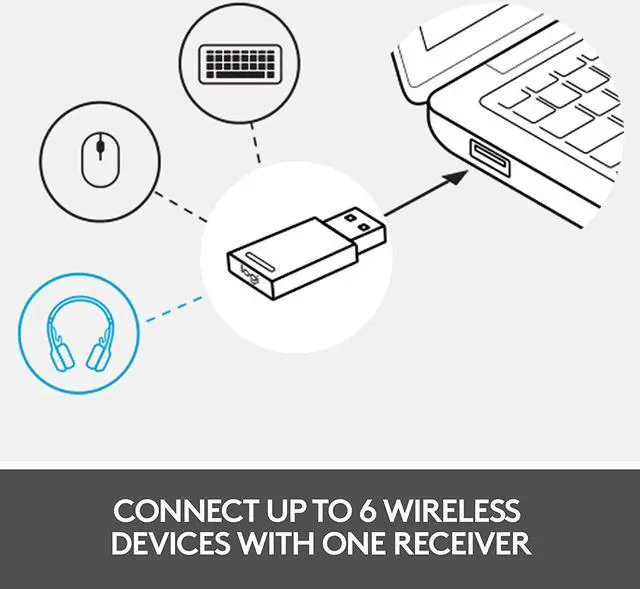 Alt view image 6 of 8 - Logitech Zone Wireless Bluetooth Headset - Graphite