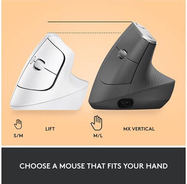 LOGITECH LIFTWS: Wireless Mouse, Logi Bolt - Bluetooth, Lift, grey-white at  reichelt elektronik
