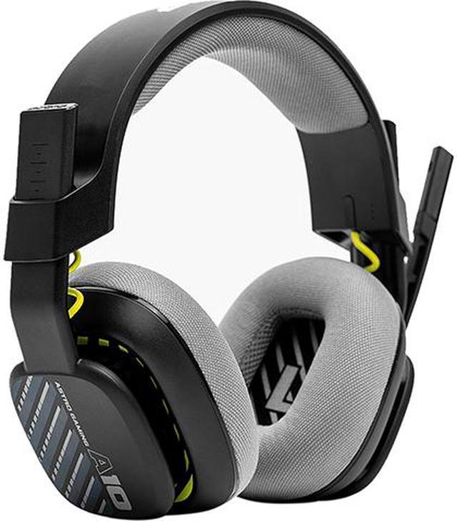 Logitech Astro A10 Gen 2 Stereo Over-the-Ear Gaming Headset, Black