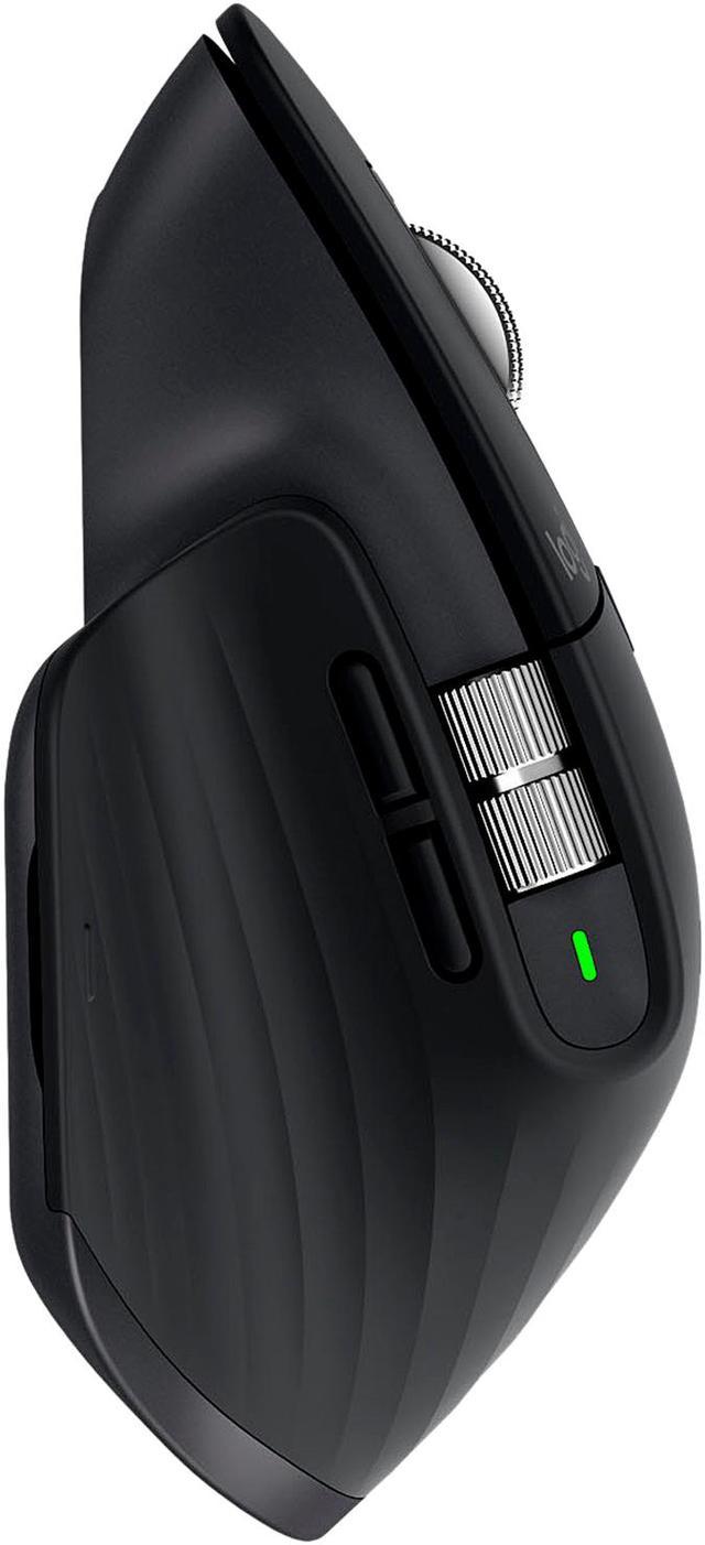 Logitech MX Master 3S - Wireless Performance Mouse with Ultra-Fast  Scrolling, Ergo, 8K DPI, Track on Glass, Quiet Clicks, USB-C, Bluetooth,  Windows