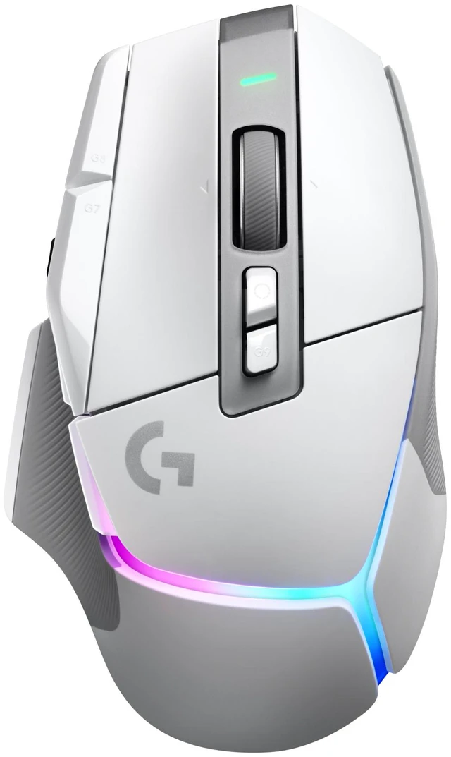 Main image of Logitech G502 X PLUS LIGHTSPEED Wireless RGB Gaming Mouse - Optical mouse with LIGHTFORCE hybrid switches, LIGHTSYNC RGB, HERO 25K gaming sensor, compatible with PC - macOS/Windows - White