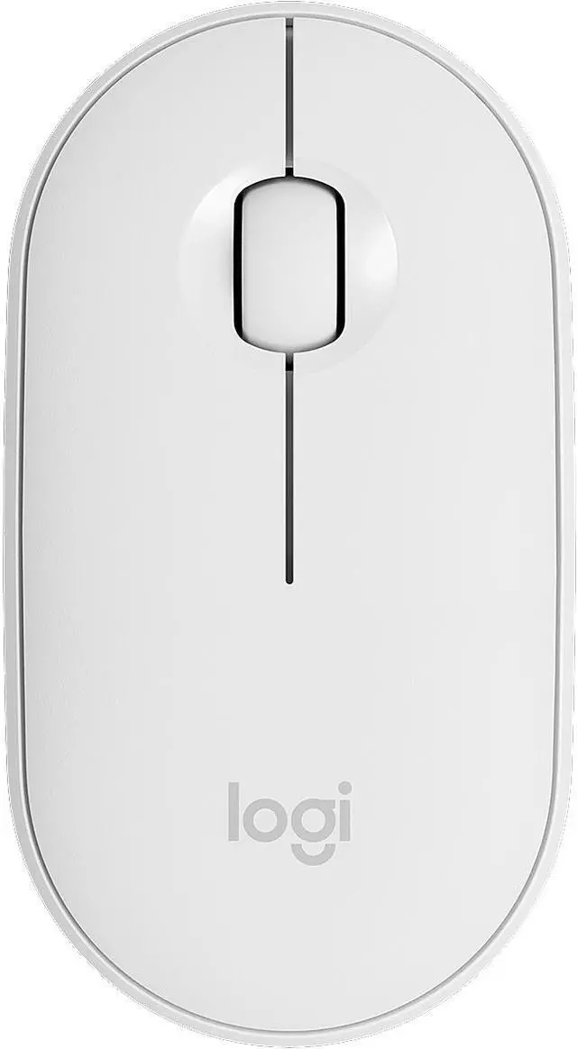 Alt view image 2 of 2 - Logitech Bluetooth Optical Slim Mouse 910-006345 White Bluetooth Wireless Optical Mouse