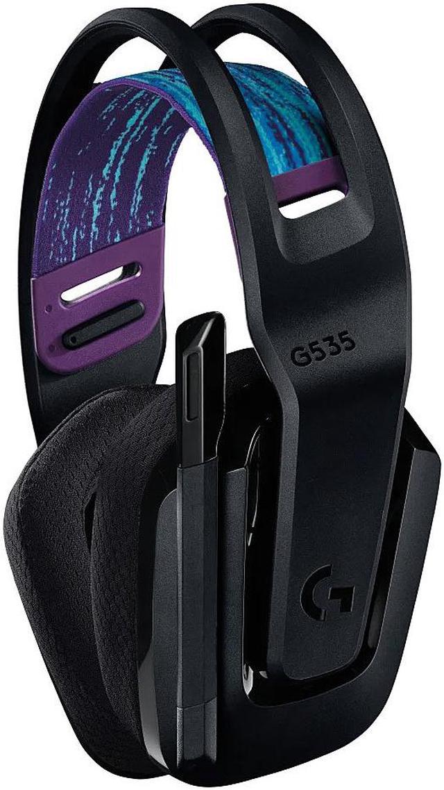 Logitech G G535 Lightspeed Wireless Gaming Headset - Lightweight On-Ear  Headphones, Flip to Mute Mic, Stereo, Compatible - Micro Center