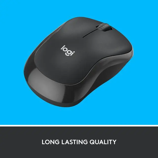 Alt view image 6 of 9 - Logitech M220 Silent Wireless Mouse - 2.4 GHz with USB Receiver - 1000 DPI Optical Tracking 910-006127