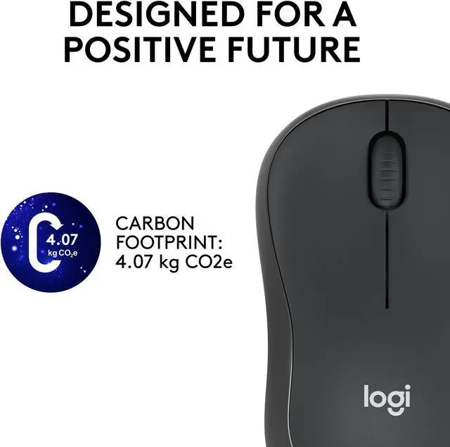 Alt view image 9 of 9 - Logitech M220 Silent Wireless Mouse - 2.4 GHz with USB Receiver - 1000 DPI Optical Tracking 910-006127