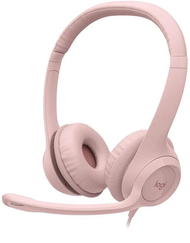 Logitech H390 Wired Headset for PC/Laptop, Stereo Headphones with 
