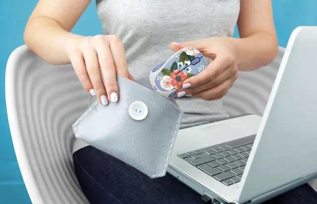 Alt view image 4 of 4 - Logitech M317C Wireless Mouse Limited Edition - USB Receiver, 12 months AA Battery Life, Portable & Lightweight, Easy Plug & Play with Broad Compatibility - SUMMER BREEZE