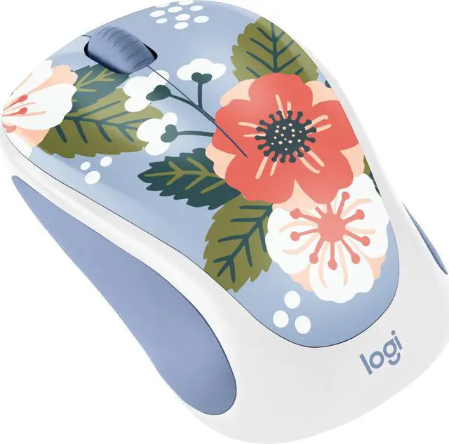 Alt view image 2 of 4 - Logitech M317C Wireless Mouse Limited Edition - USB Receiver, 12 months AA Battery Life, Portable & Lightweight, Easy Plug & Play with Broad Compatibility - SUMMER BREEZE