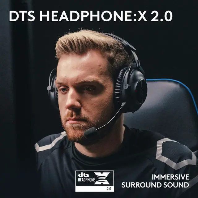 Alt view image 6 of 9 - Logitech G PRO X2 LIGHTSPEED Wireless Gaming Headset, Detachable Boom Mic, 50mm Graphene Drivers, DTS:X Headphone 2.0—7.1 Surround, Bluetooth/USB/3.5mm Aux, for PC, PS5, PS4, Nintendo Switch - Black