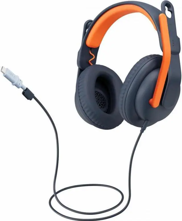 Main image of Logitech Zone Learn Wired Over-ear Headset with Microphone for Learners, USB Type C, for Windows/MacOS/iPadOS/Android/Mobile
