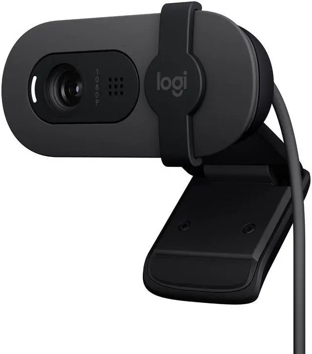 Main image of Logitech Brio 100 Full HD Webcam for Meetings and Streaming, Auto-Light Balance, Built-In Mic, Privacy Shutter, USB-A, for Microsoft Teams, Google Meet, Zoom and More - Graphite