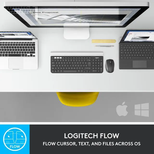 Alt view image 2 of 10 - Logitech MX Anywhere 2S Bluetooth Edition 910-007232 Bluetooth Wireless Mouse