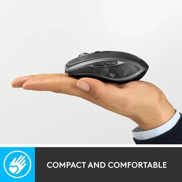 Alt view image 5 of 10 - Logitech MX Anywhere 2S Bluetooth Edition 910-007232 Bluetooth Wireless Mouse