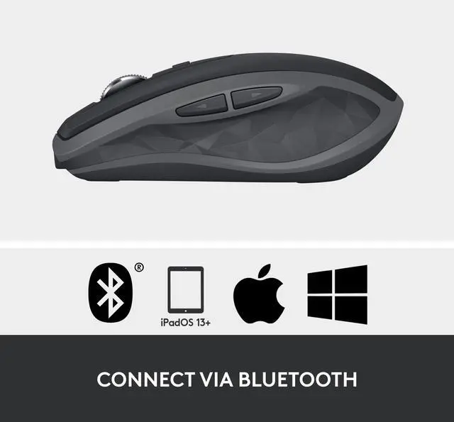 Alt view image 7 of 10 - Logitech MX Anywhere 2S Bluetooth Edition 910-007232 Bluetooth Wireless Mouse