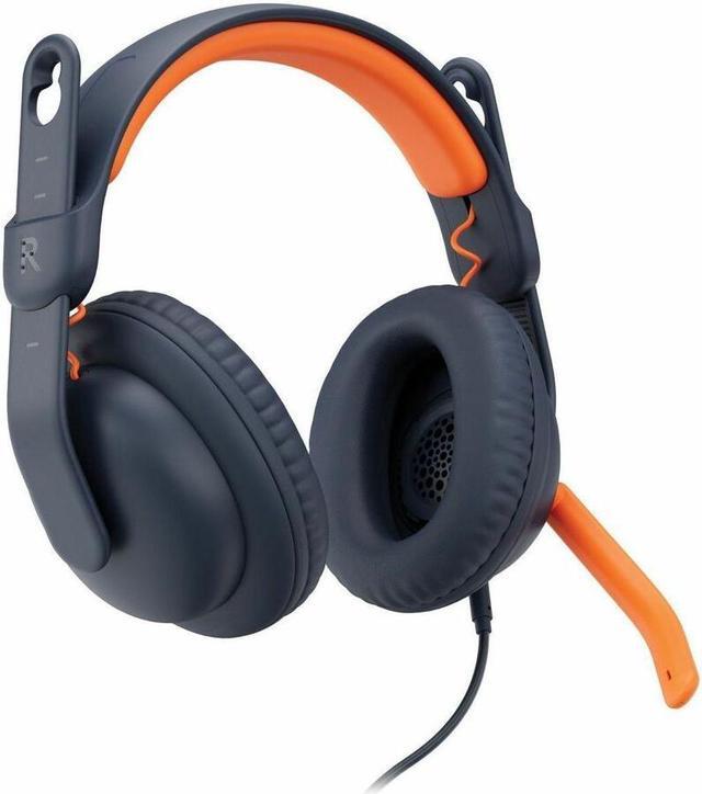 Alt view image 3 of 12 - Logitech Zone Learn Wired Headsets for Learners, Stereo, USB C, 3.5mm, Over the Head, Omni-directional Microphone