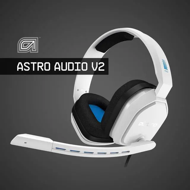 Alt view image 4 of 8 - ASTRO Gaming A10 Wired Gaming Headset, Lightweight and Damage Resistant, ASTRO Audio, 3.5 mm Audio Jack, for Xbox Series X|S, Xbox One, PS5, PS4, Nintendo Switch, PC, Mac- White/Blue