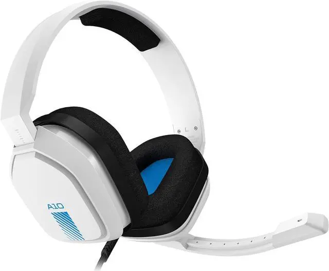 Main image of ASTRO Gaming A10 Wired Gaming Headset, Lightweight and Damage Resistant, ASTRO Audio, 3.5 mm Audio Jack, for Xbox Series X|S, Xbox One, PS5, PS4, Nintendo Switch, PC, Mac- White/Blue