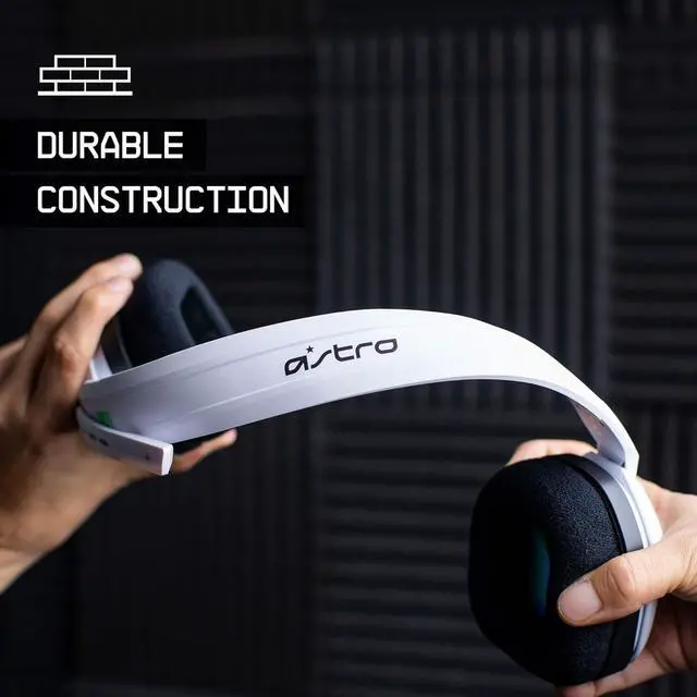 Alt view image 7 of 8 - ASTRO Gaming A10 Wired Gaming Headset, Lightweight and Damage Resistant, ASTRO Audio, 3.5 mm Audio Jack, for Xbox Series X|S, Xbox One, PS5, PS4, Nintendo Switch, PC, Mac- White/Blue