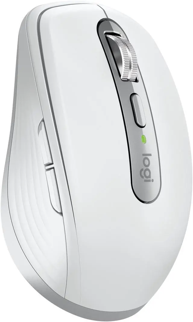 Alt view image 6 of 7 - Logitech MX Anywhere 3S for Mac, Compact Wireless Bluetooth Mouse, 8K DPI Any-Surface Tracking, Quiet Clicks, USB C, Wireless Mouse for MacBook Pro, MacBook Air, iMac, iPad - Pale Grey